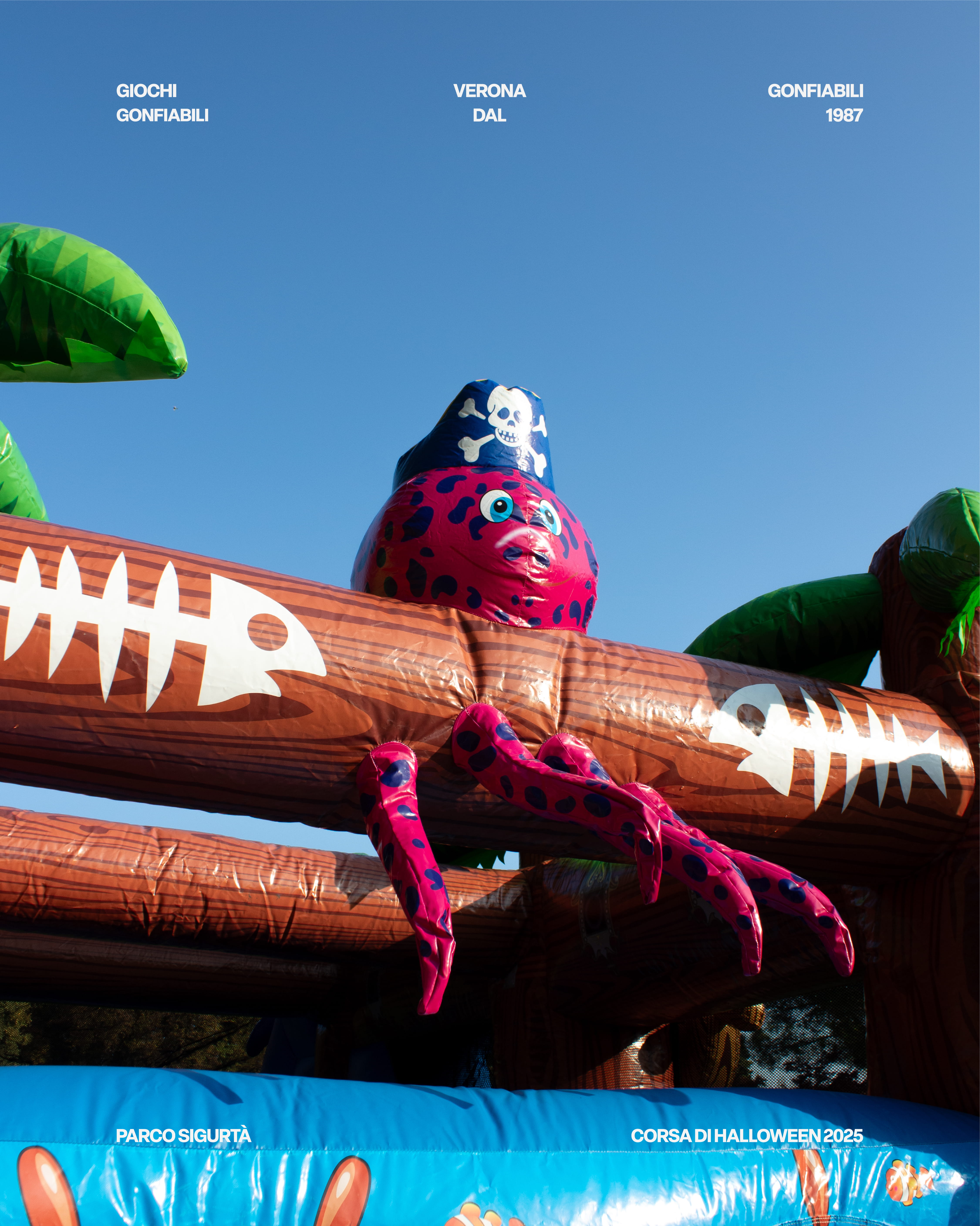 Giochi Verona Gonfabili turtle path