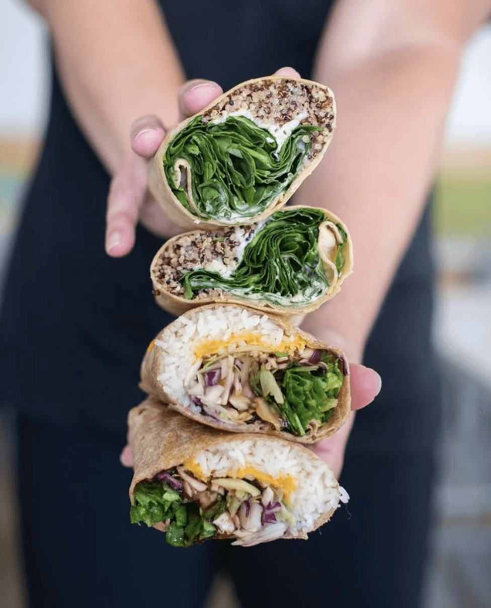 Wraps at Crazy Bowls and Wraps