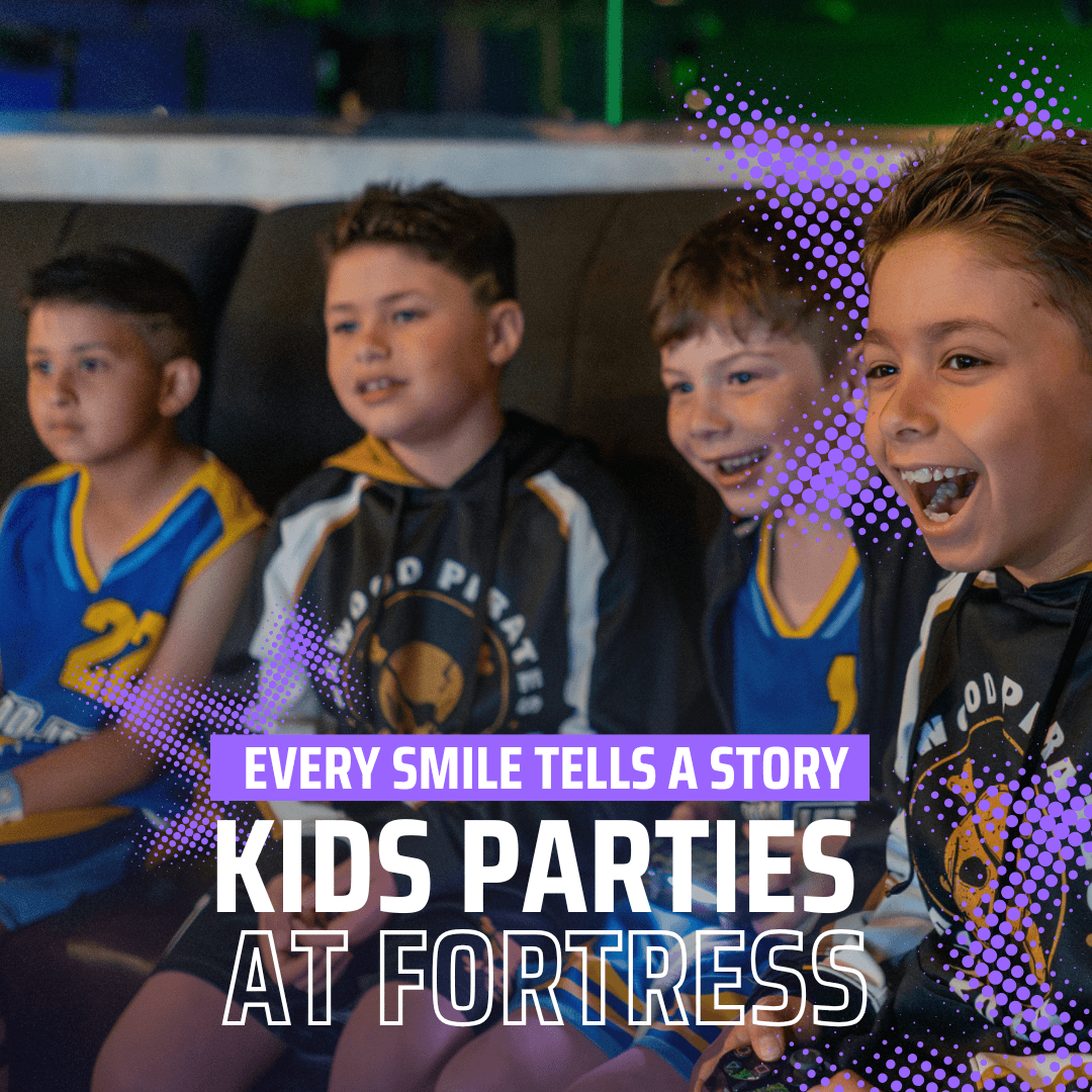 Group of kids at a party