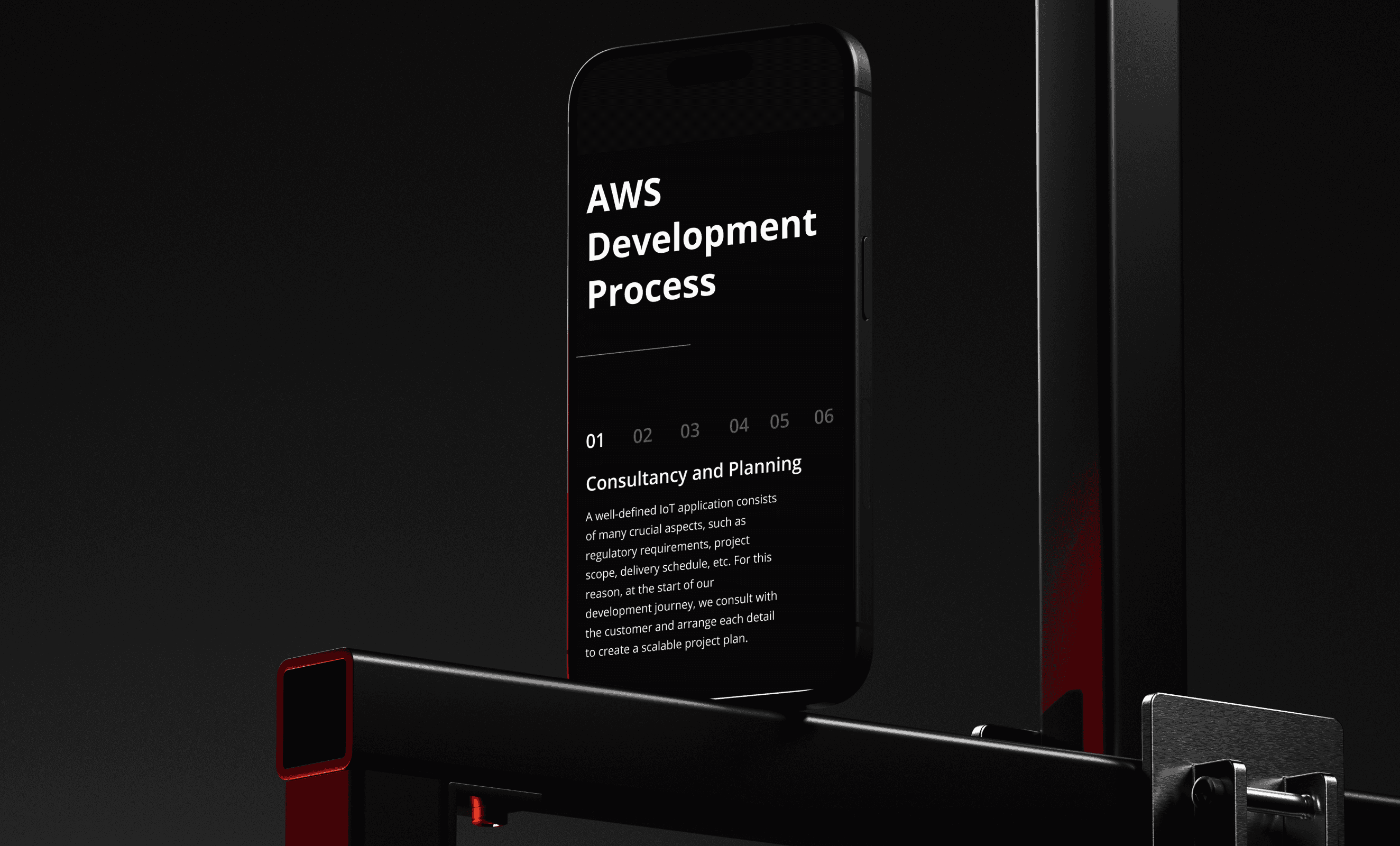 Mobile design for tech company