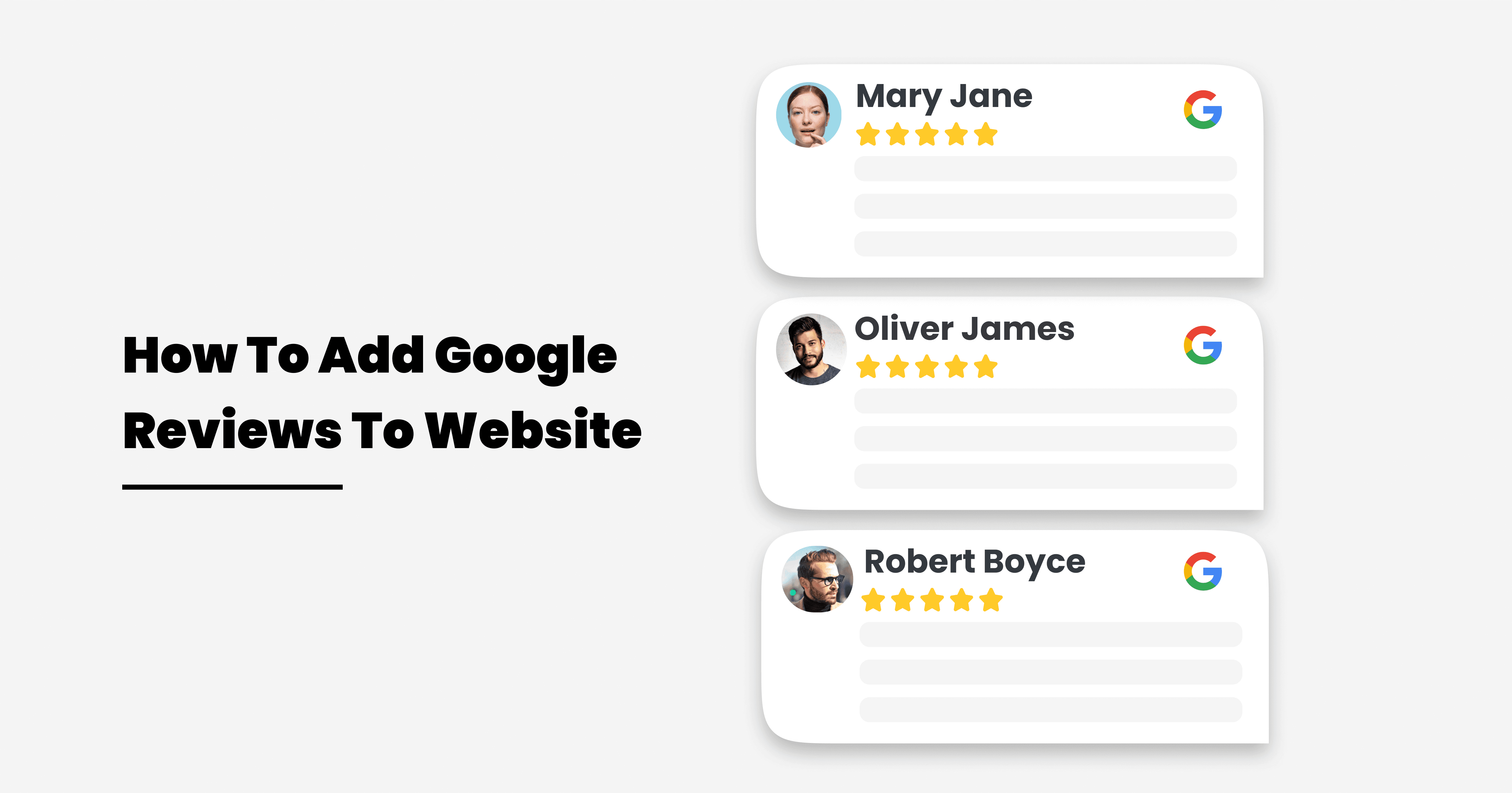 How To Add Google Reviews To Website | Cloodot