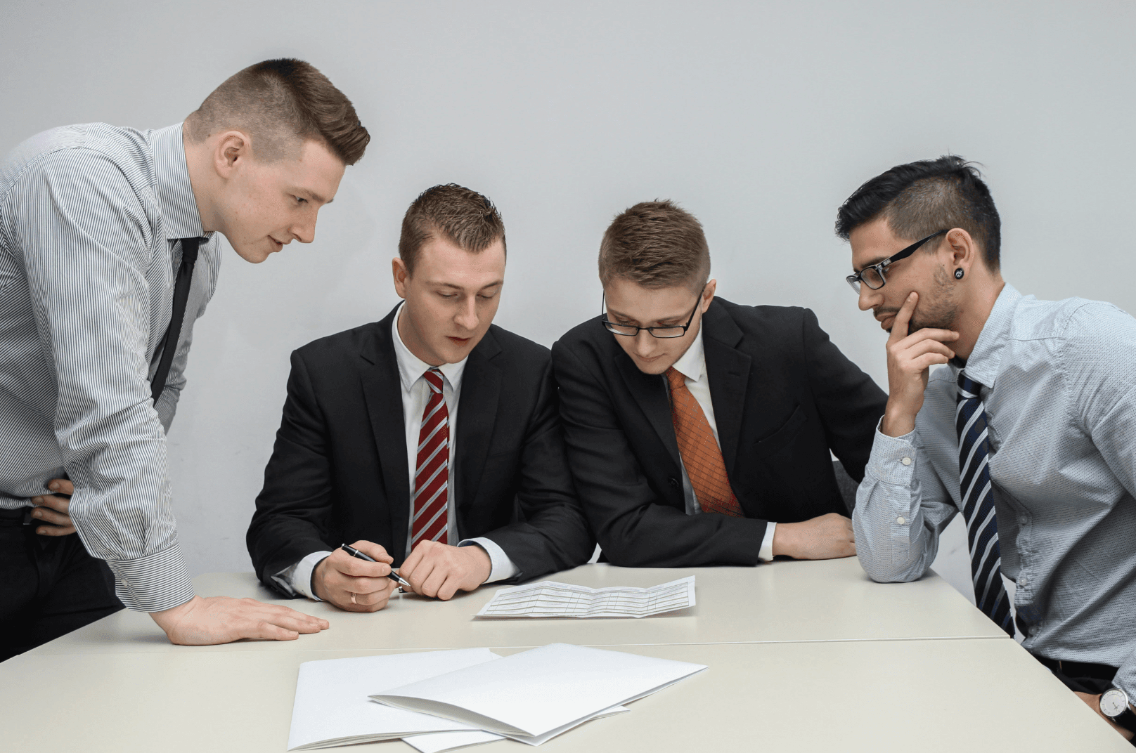 Leadership analyzing power user feedback