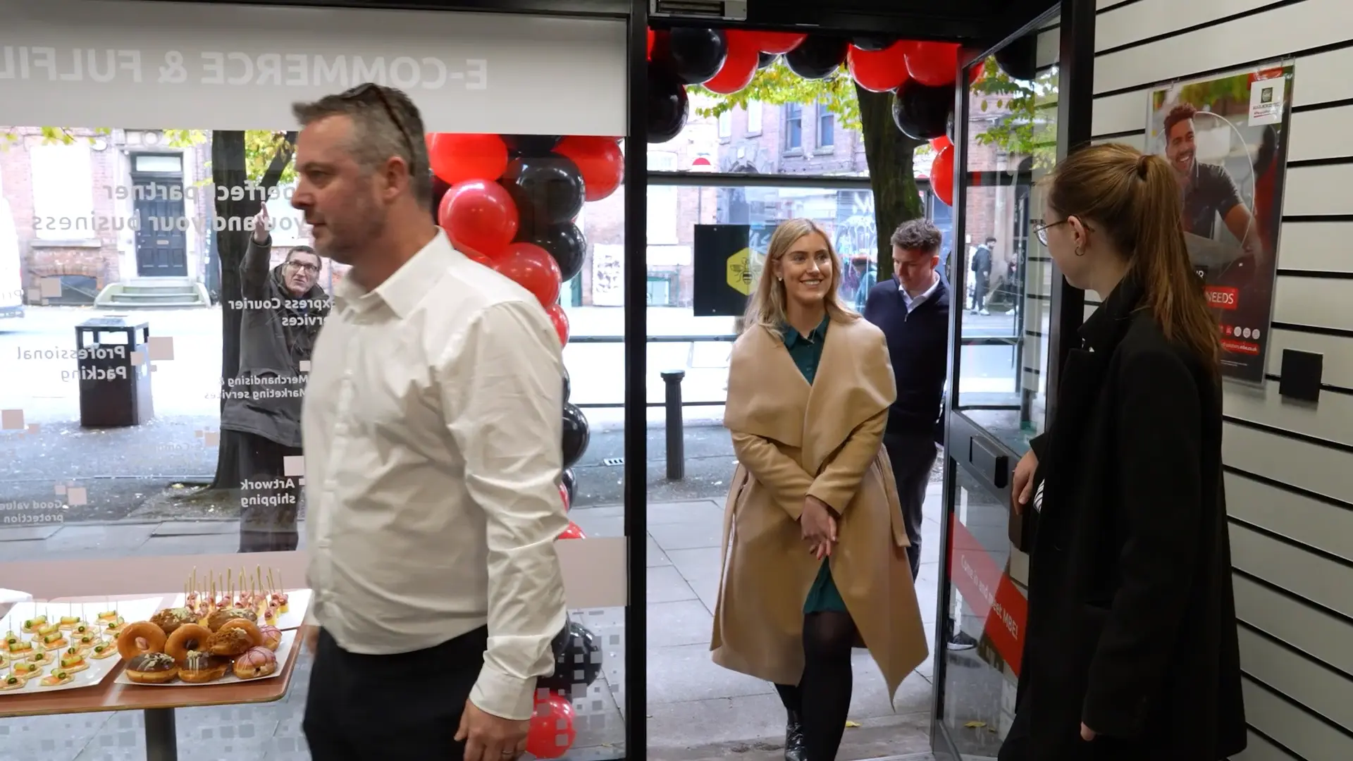 UK video production company capturing highlights of store launch event