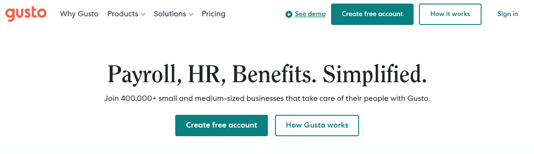 gusto - Remote Hiring Tools