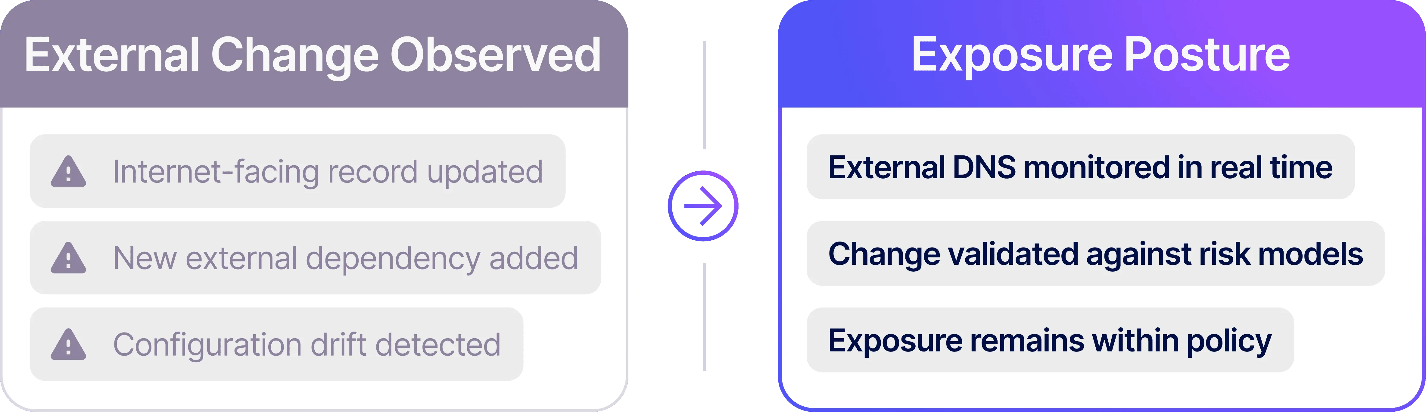 RiskProfiler DNS monitoring detecting external changes and misconfigurations