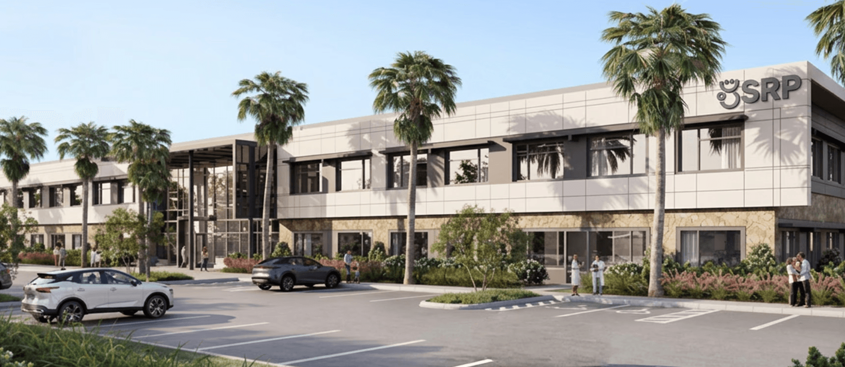 Rendering of the new St. Rose Pediatrics office building