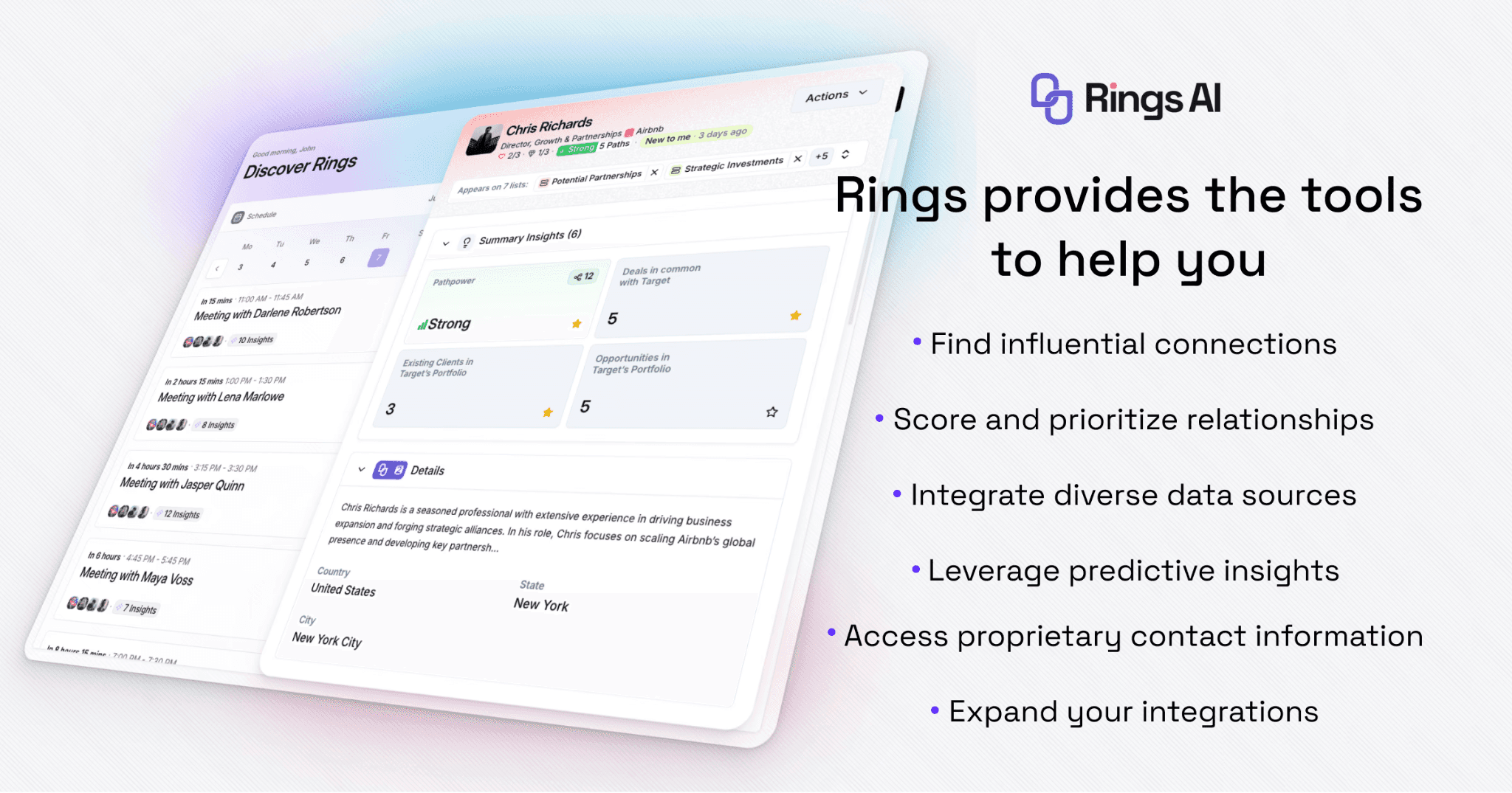 Rings AI provides the tools to help you.