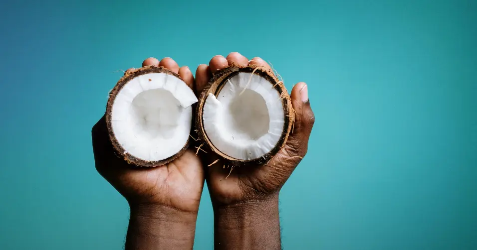 Coconut oil is a fat source that provides energy and has antimicrobial properties.
