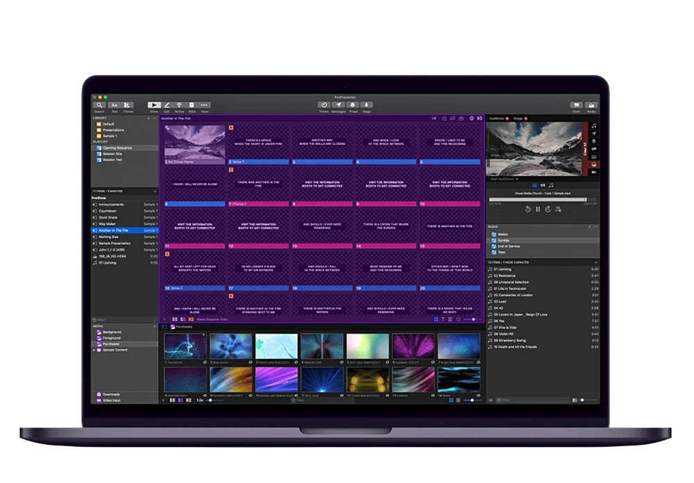 Renewed Vision ProPresenter, Presentation Software | professional event production equipment, UpLight Technologies