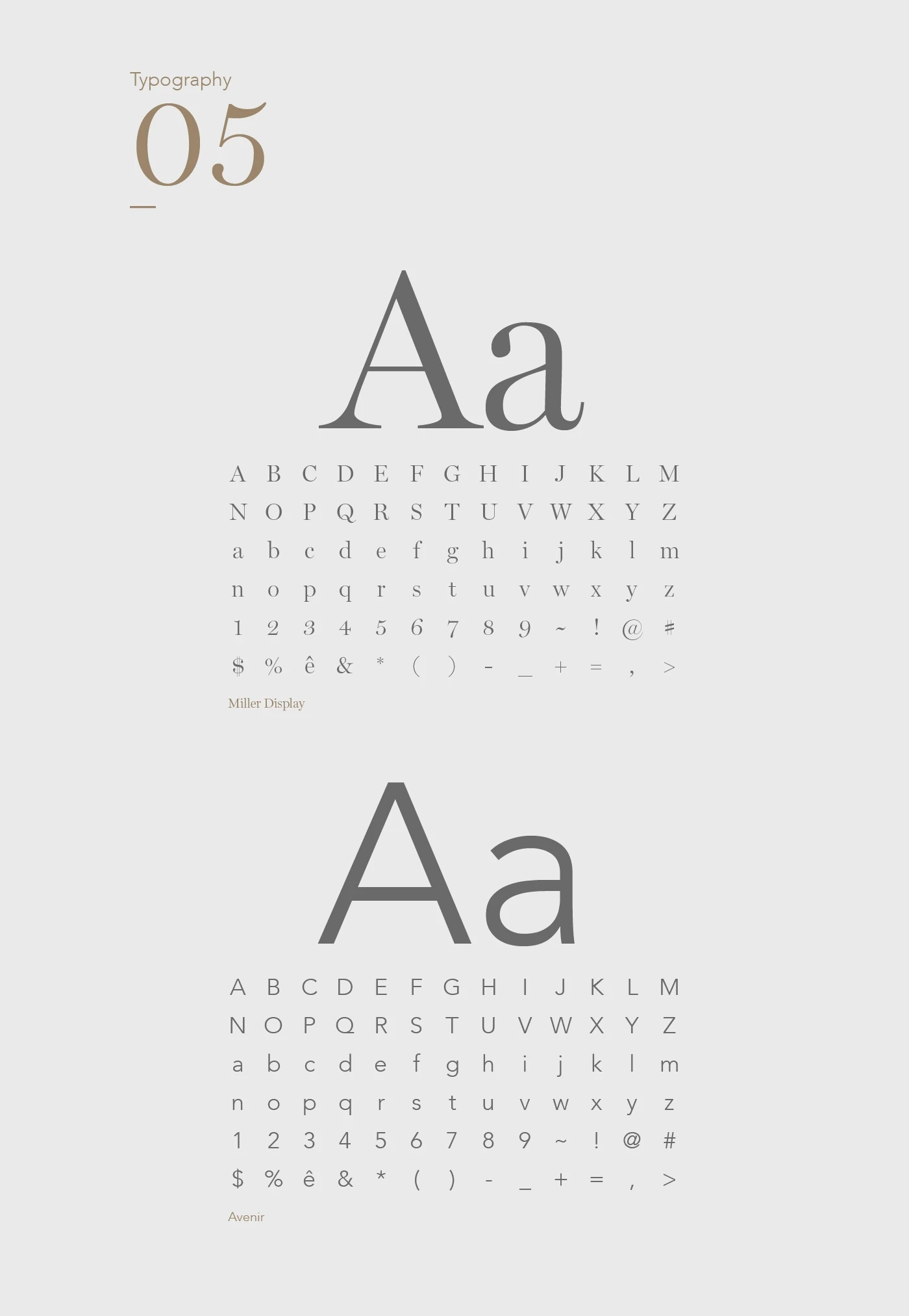 Typography used in the colloquial logo