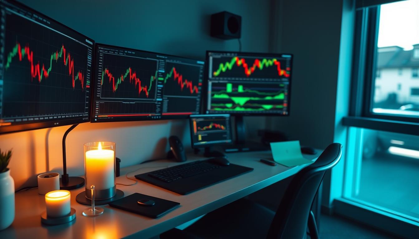 Trading algorithms against real markets