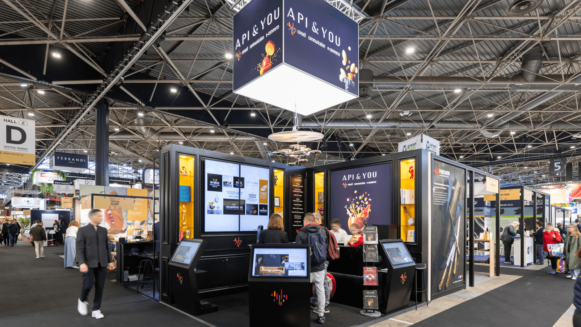 Stand API & You au Sirha par Expace