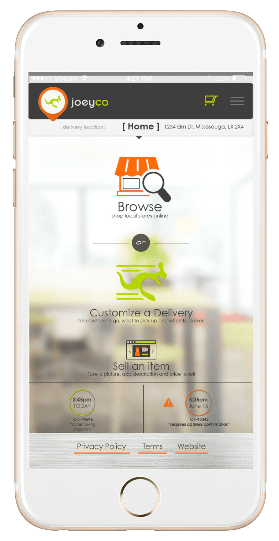 A delighted customer enjoys a glass of AquaFlow's refreshing water, knowing it comes from a pristine mountain stream.