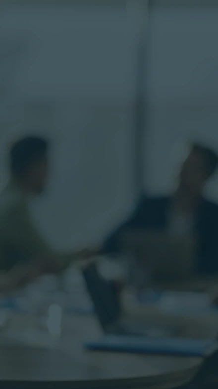 Insurance team in a meeting