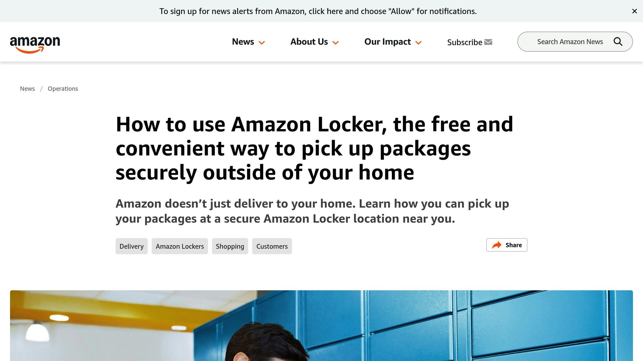 Amazon Lockers