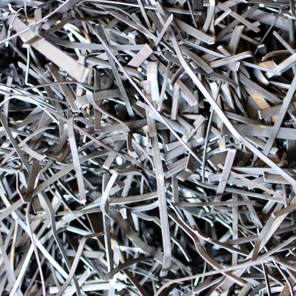 recycled steel used as sustainable building materials
