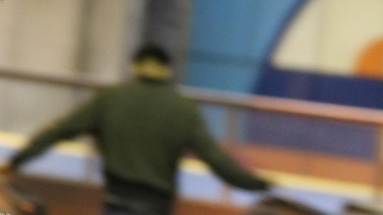 Subway Commuter Blur