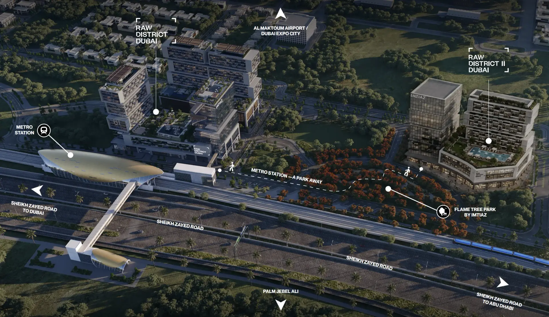 raw district phase 2 location map jebel ali