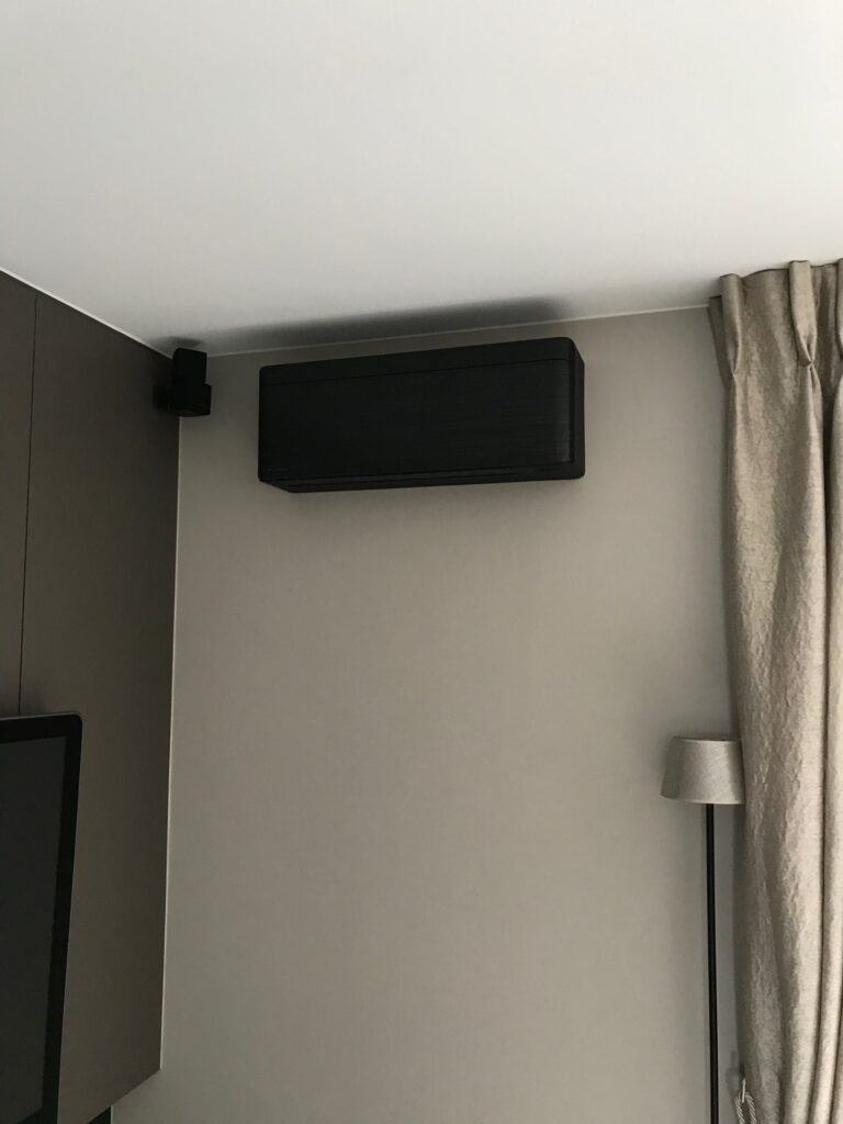 Realisatie door Klimacalor in Gent airconditioning warmtepompen vloerverwarming en warmtepompboiler