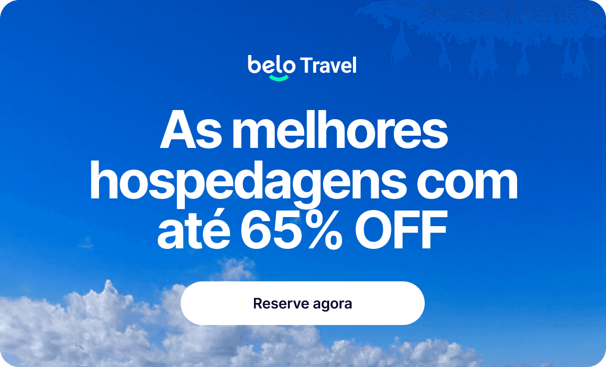 As melhores hospedagens do mundo com até 65% OFF
