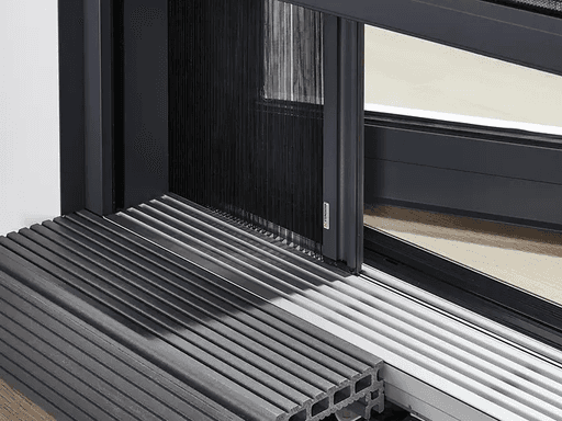 Schüco Perfect System mit Bodenabschluss