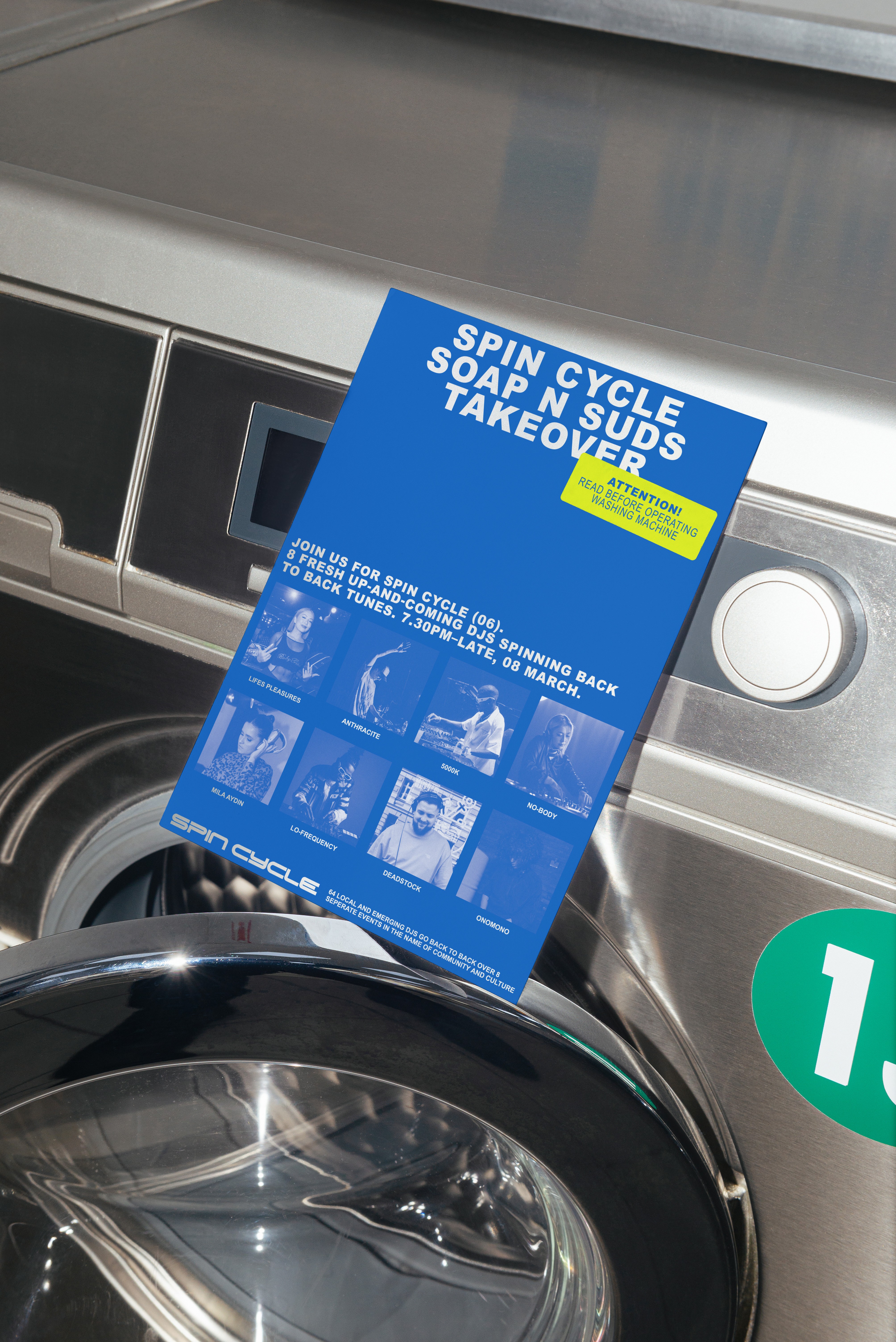 Spin Cycle Brochure Design