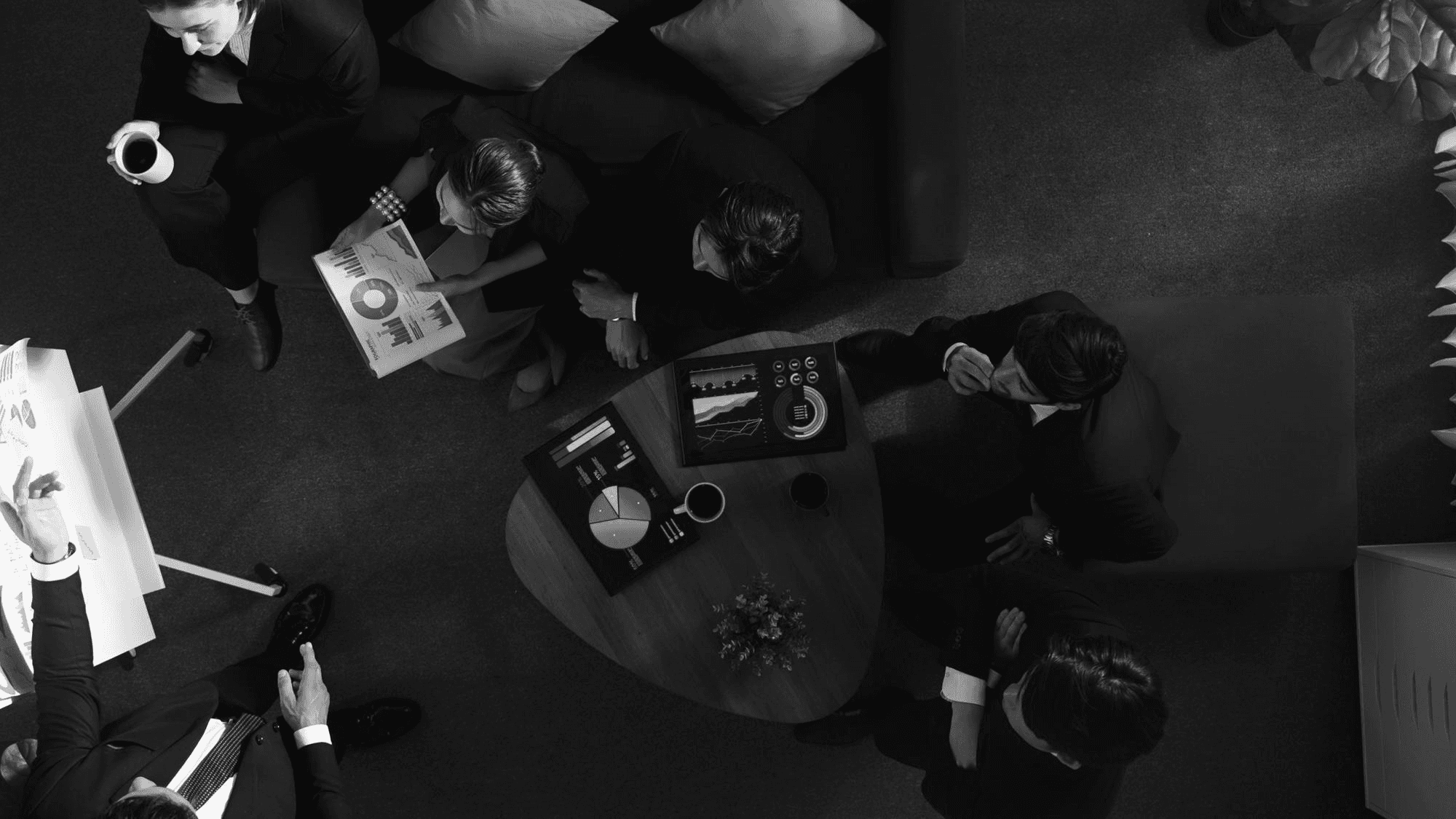 Office discussion scene