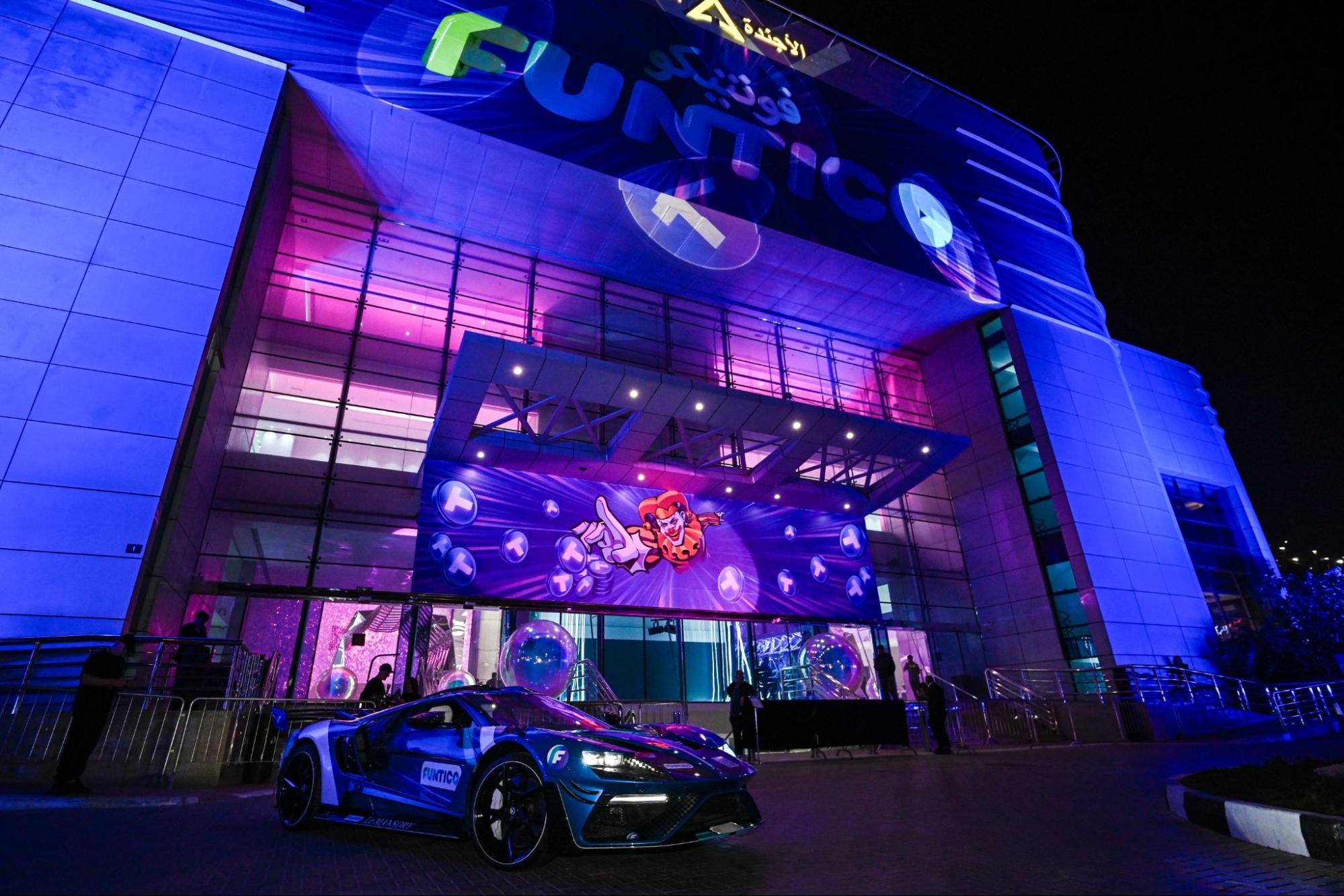 The marketing of the Funtico launch party at The Agenda in Dubai Media City was overseen by ARENA Capital