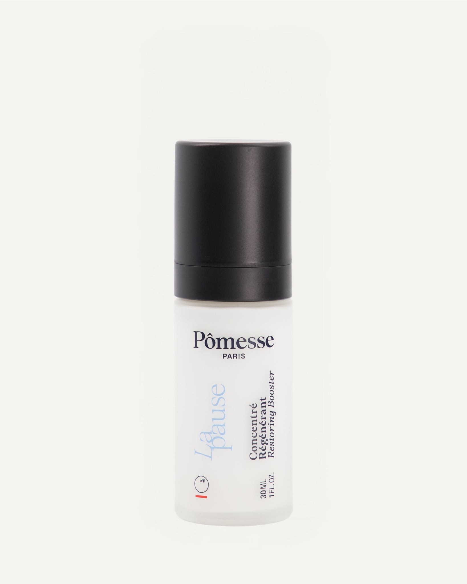 Pomesse Paris skincare serum Le Concentré Régénérant bottle on a white background