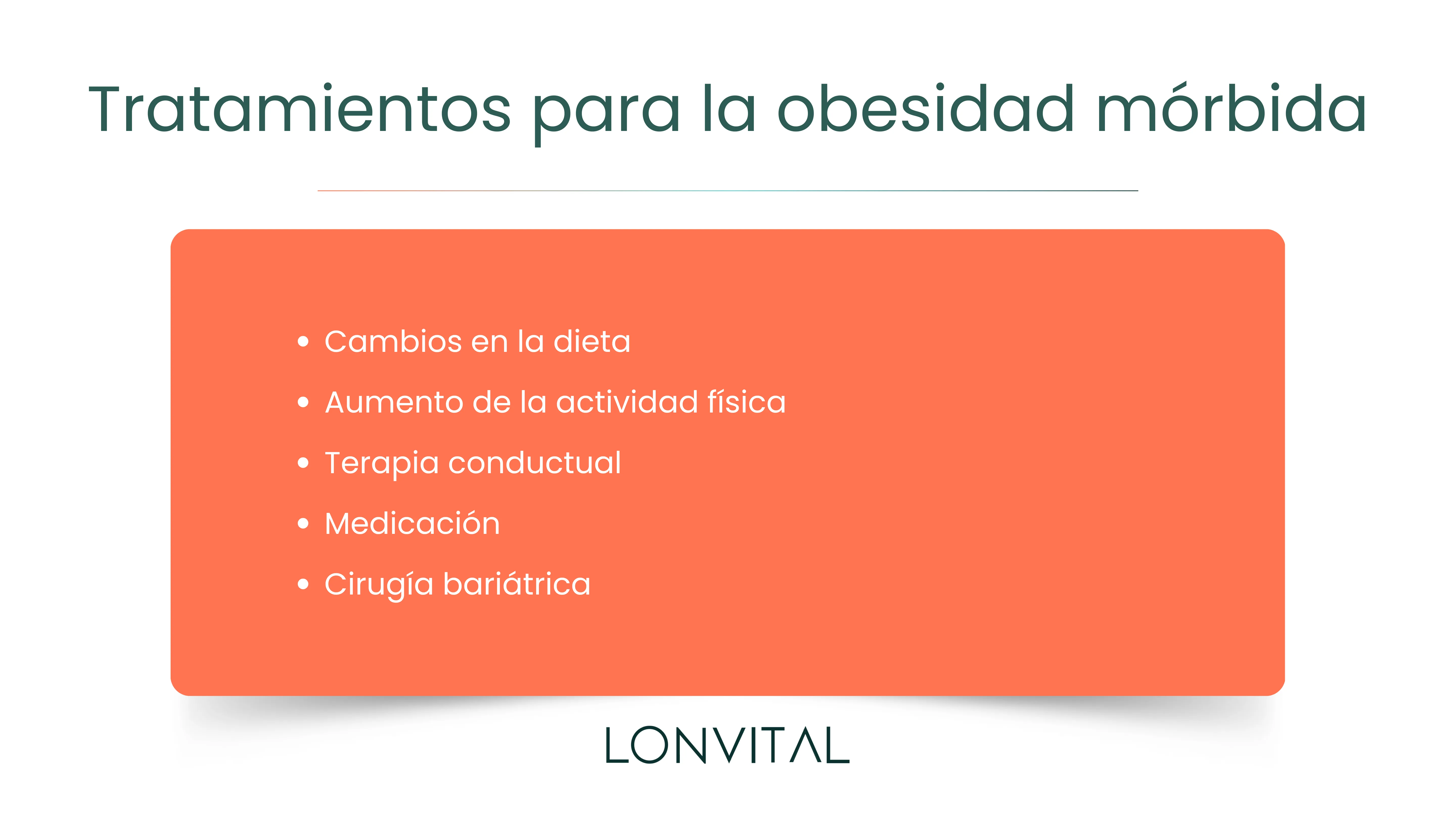 Tratamientos para la obesidad mórbida