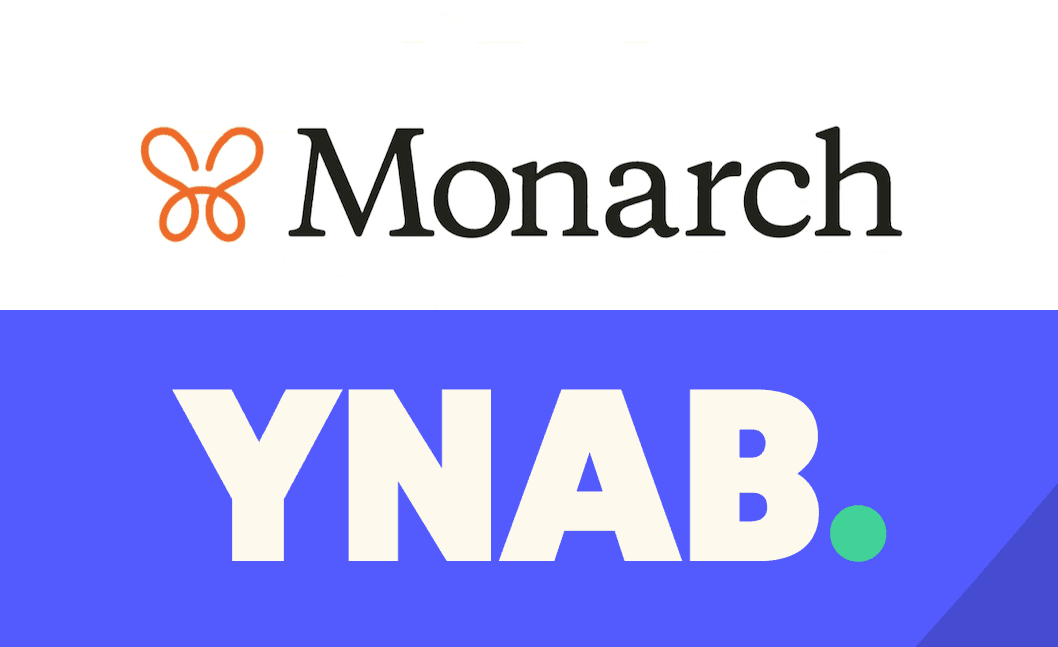 Monarch and YNAB logos.