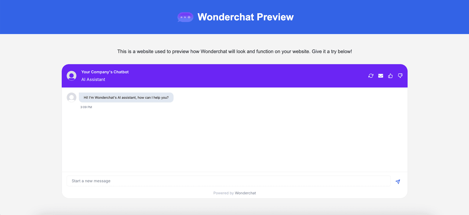 Wonderchat Preview