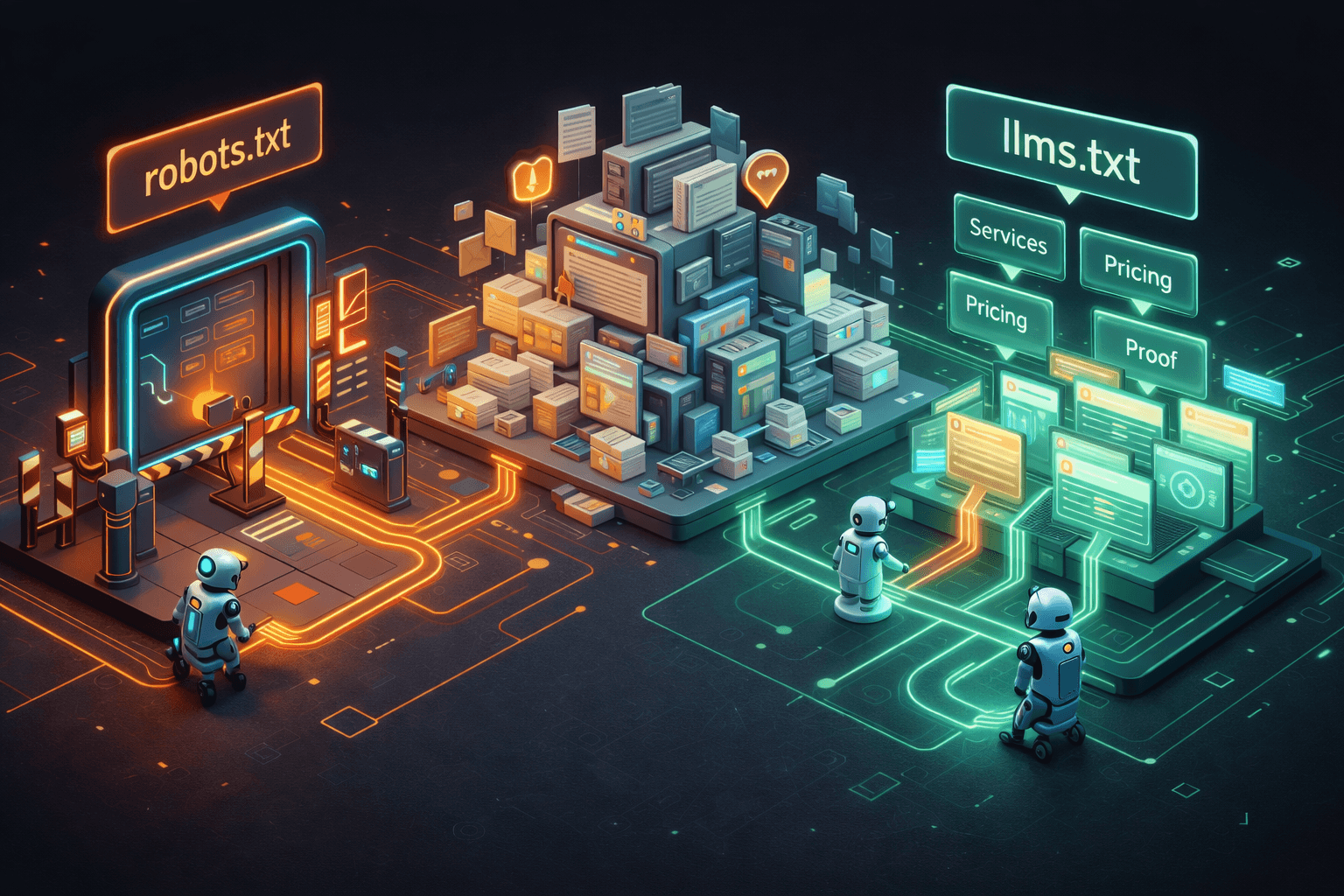 Robots.txt vs llms.txt: How to Give AI Crawlers a Direct Path to Your Best Content