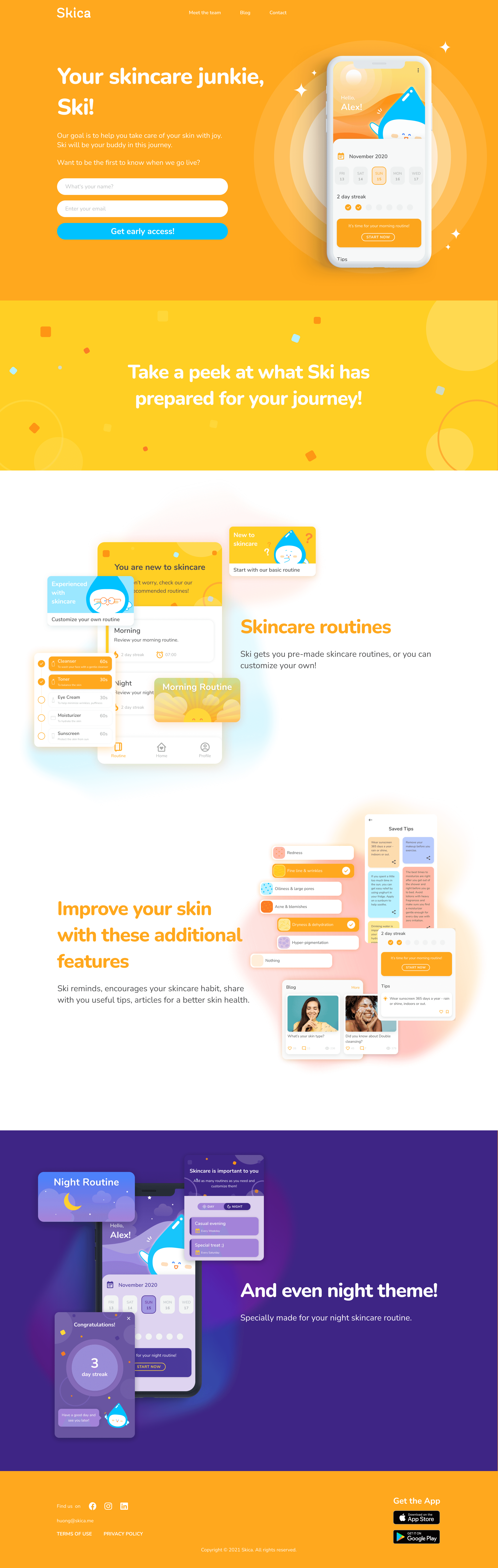 06 — Landing page