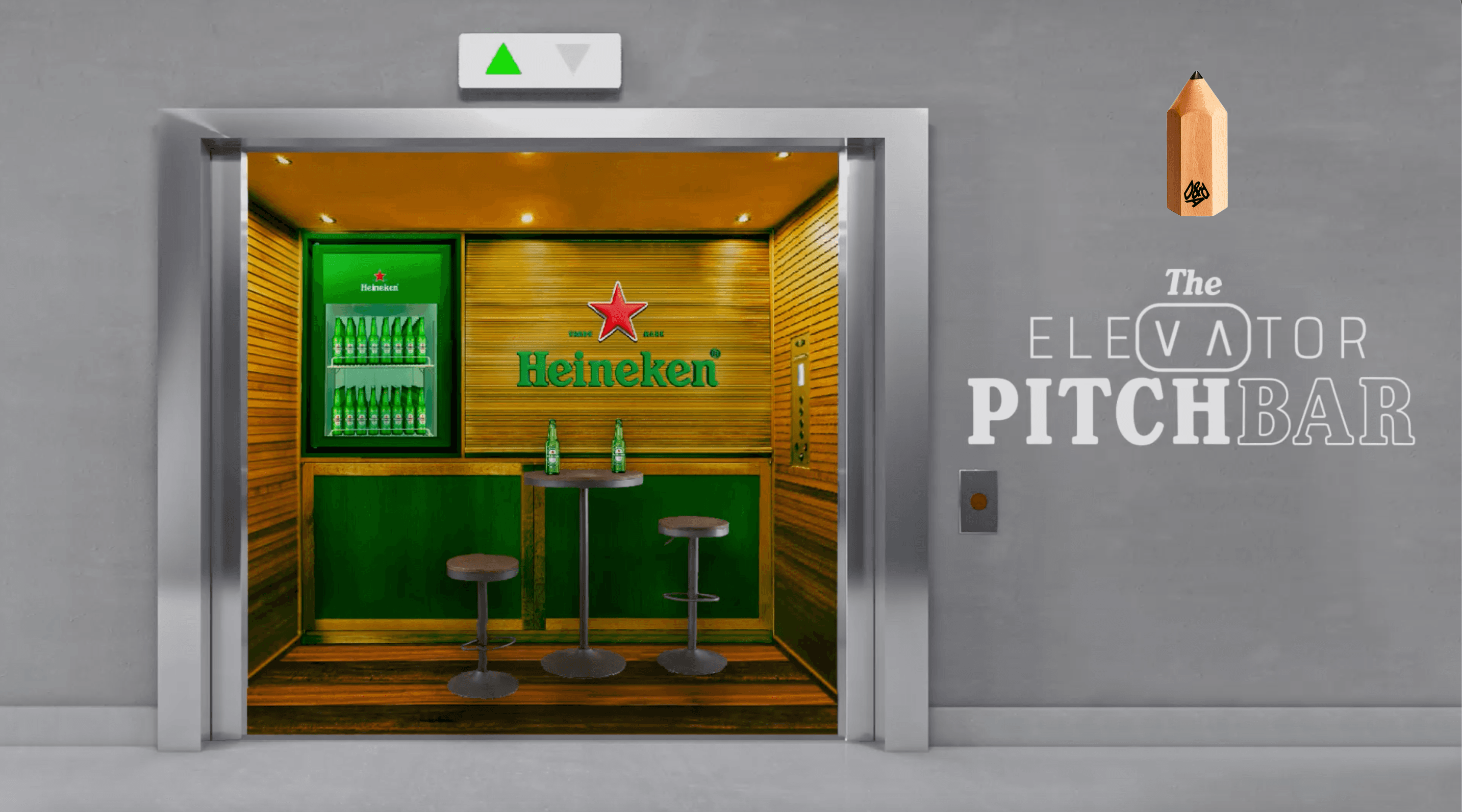 The Elevator Pitch Bar D&AD Pencil Winner