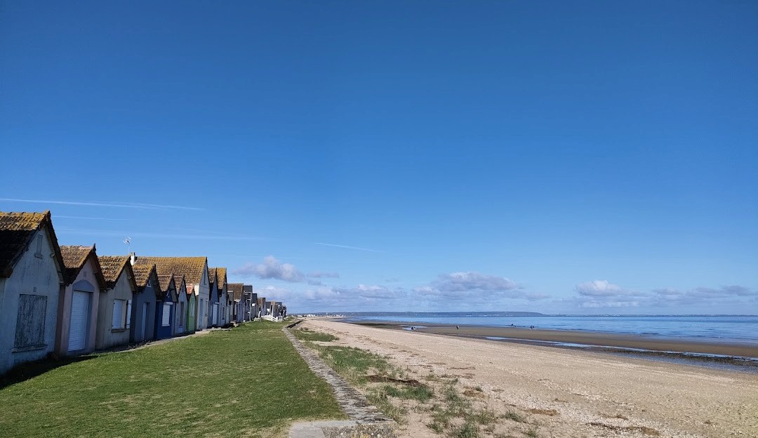 maisons en bord de plage cabines ravenoville