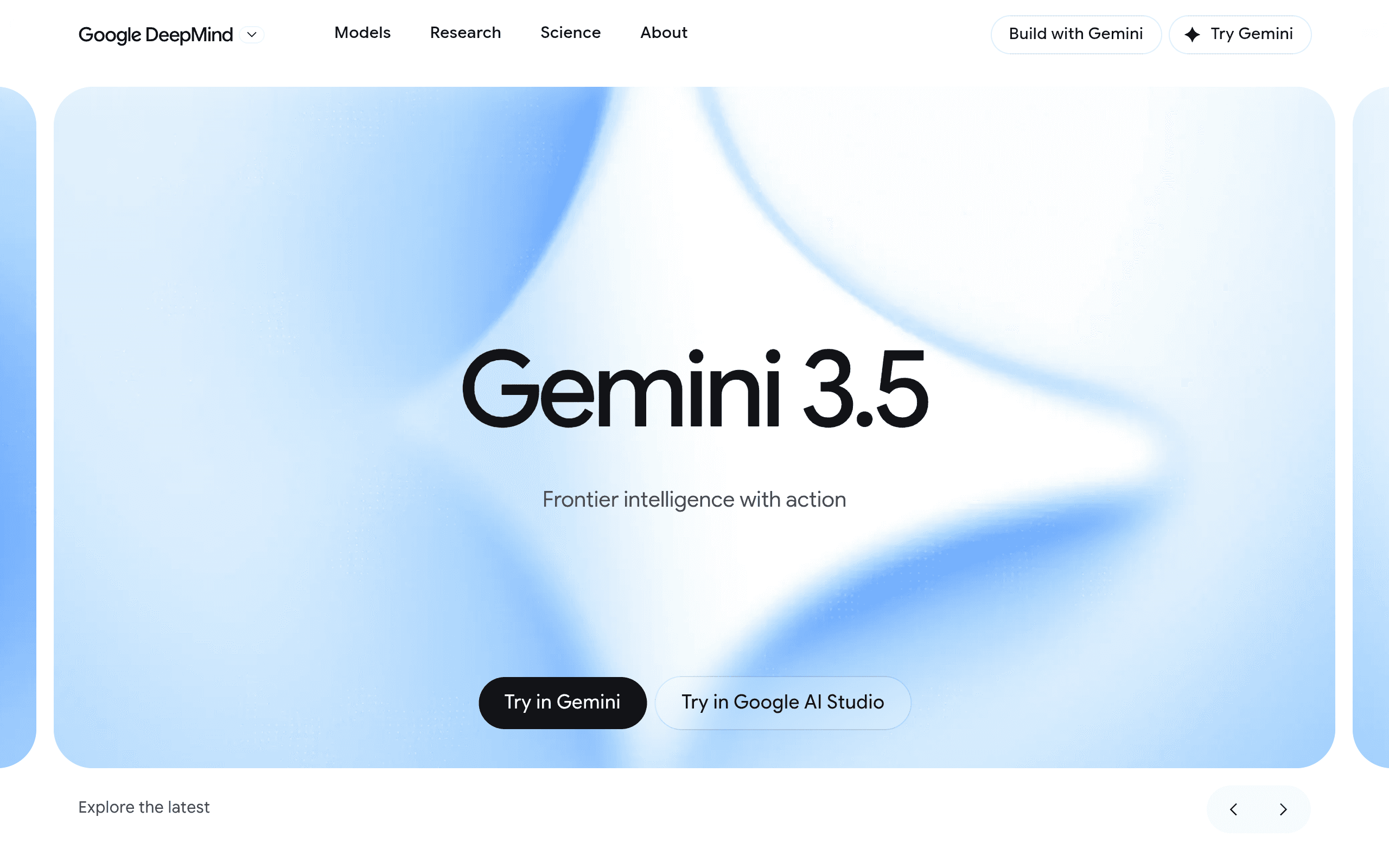 Google Gemini and Nano Banana Pro model page