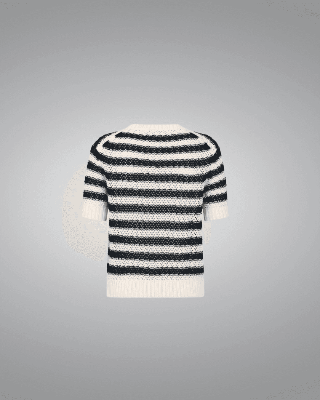  Dior Marinière Short-Sleeved Sweater