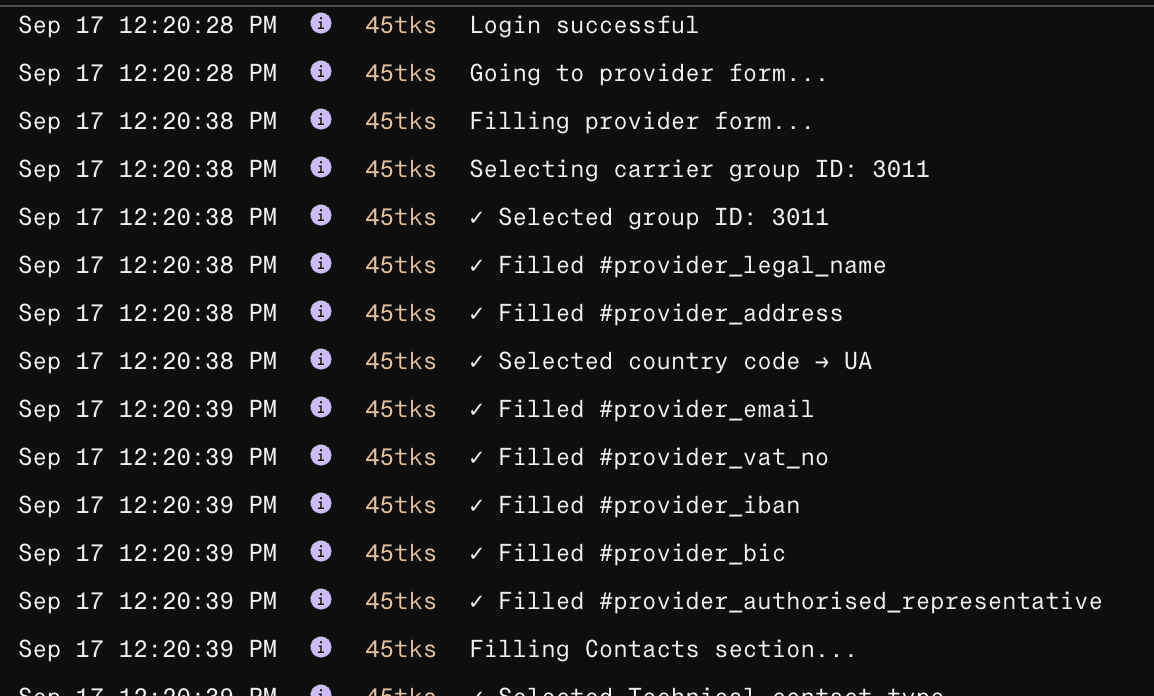 Full run in render web servixe showing success backend