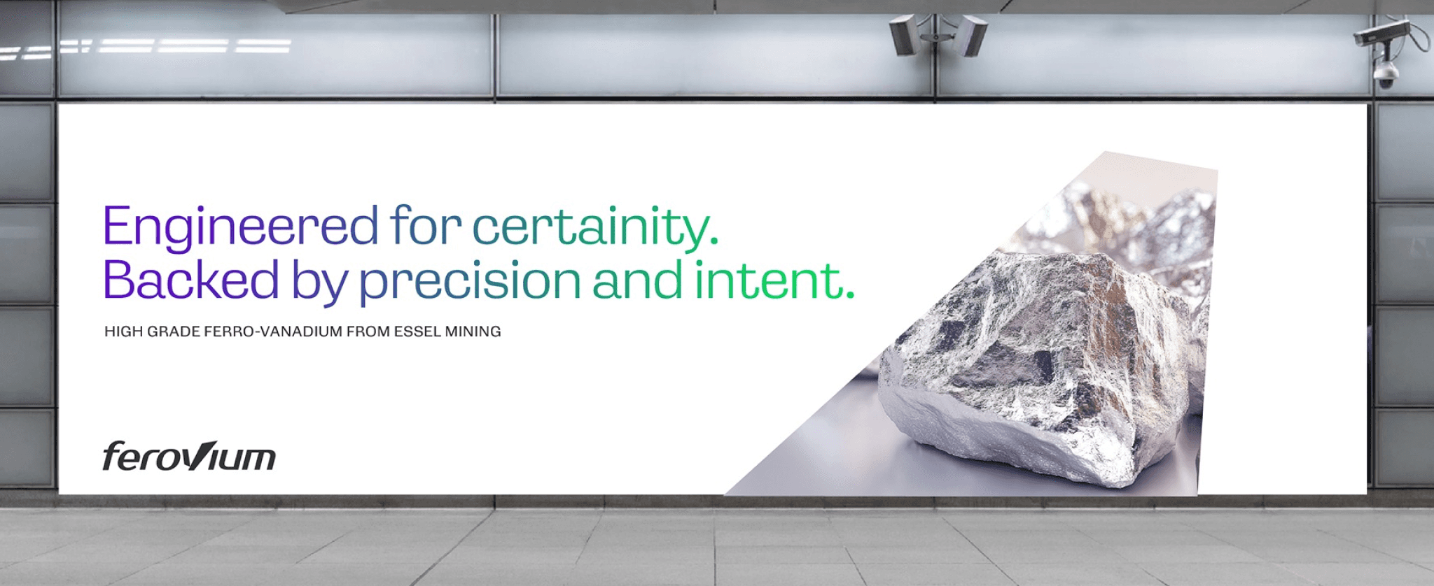 brand identity for Ferrovium