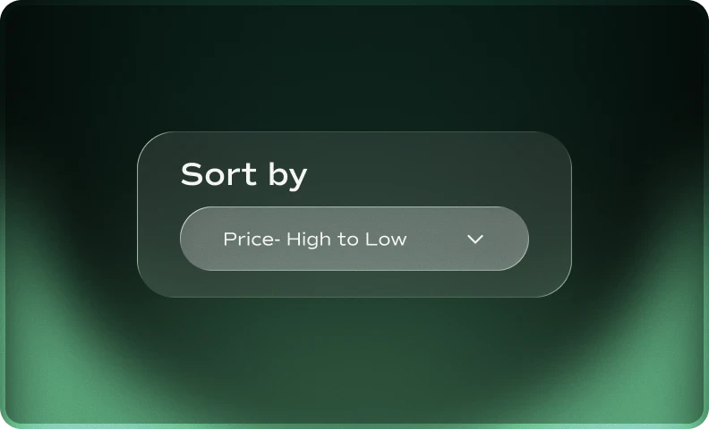 Price Sort Controller