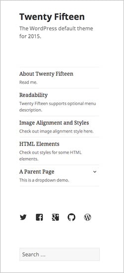 Wordpress-Twenty-Fifteen