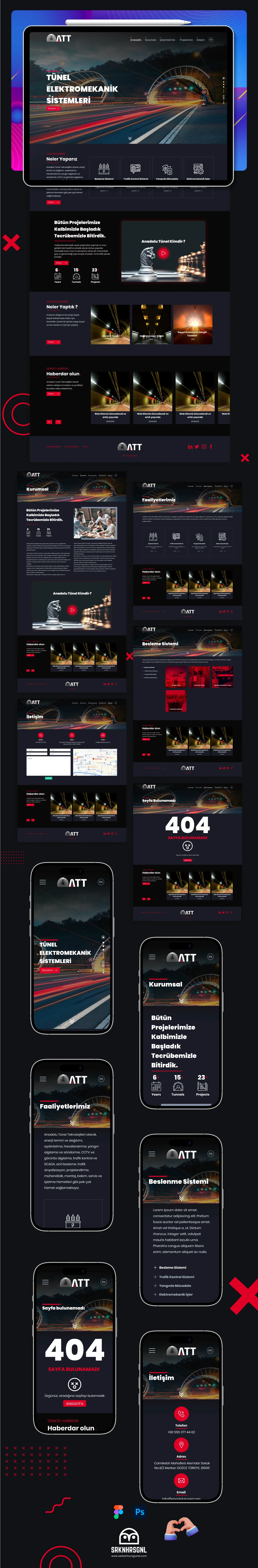 ATT Website Design