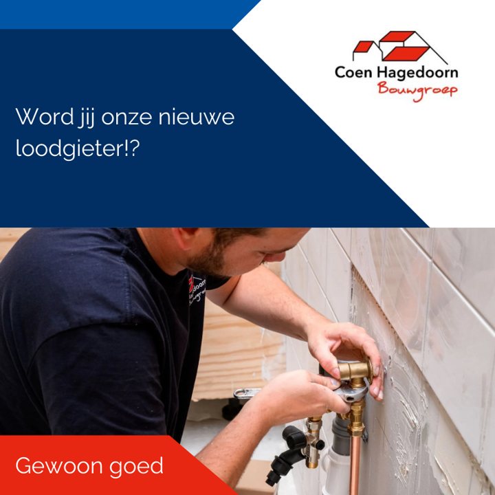 Vacature-advertentie van Coen Hagedoorn Bouwgroep
