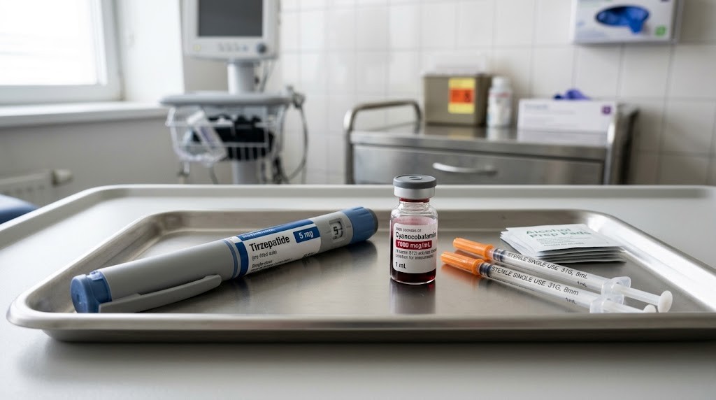 Cyanocobalamin tirzepatide