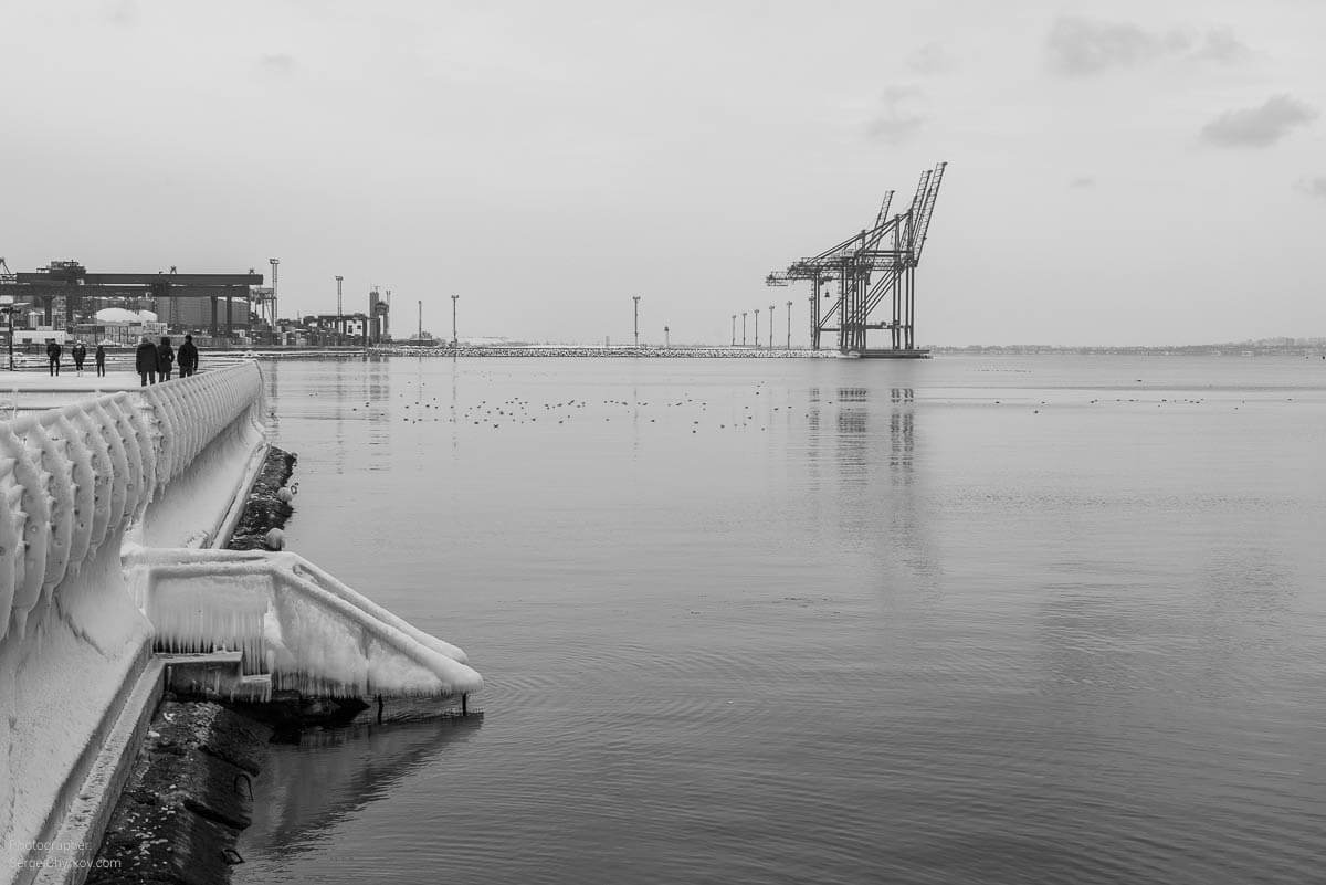 Одесса. Зима 2017. Фотограф: Сергей Чирков. Odessa, winter 2017. Photographer: Sergei Chyrkov.