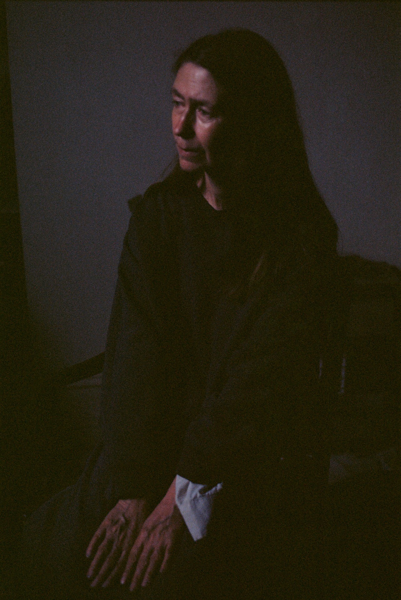 Celia empty house 3, 2021, 35mm color photograph