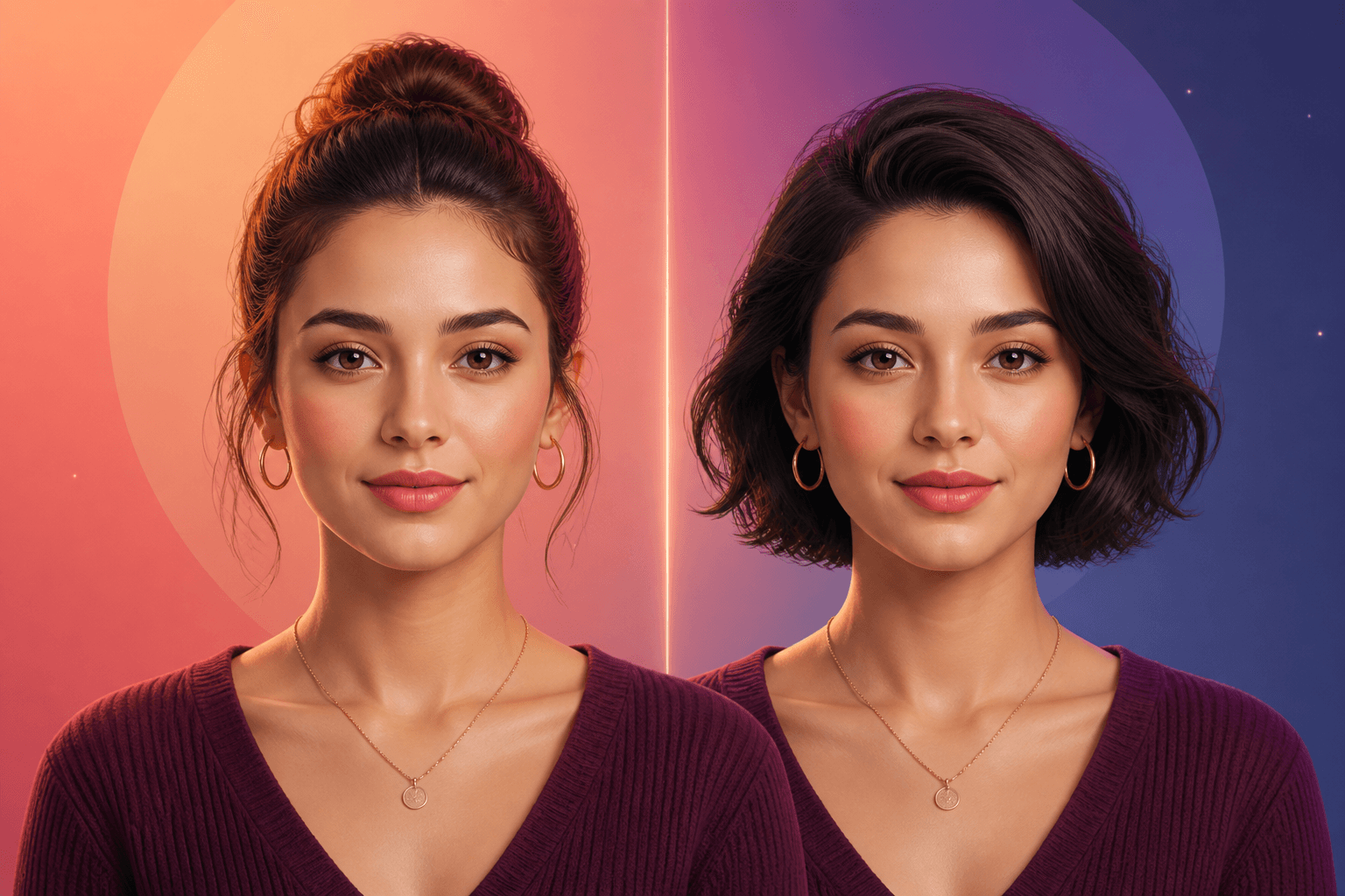 Clean AI head swap with natural face, hairline, and neck integration