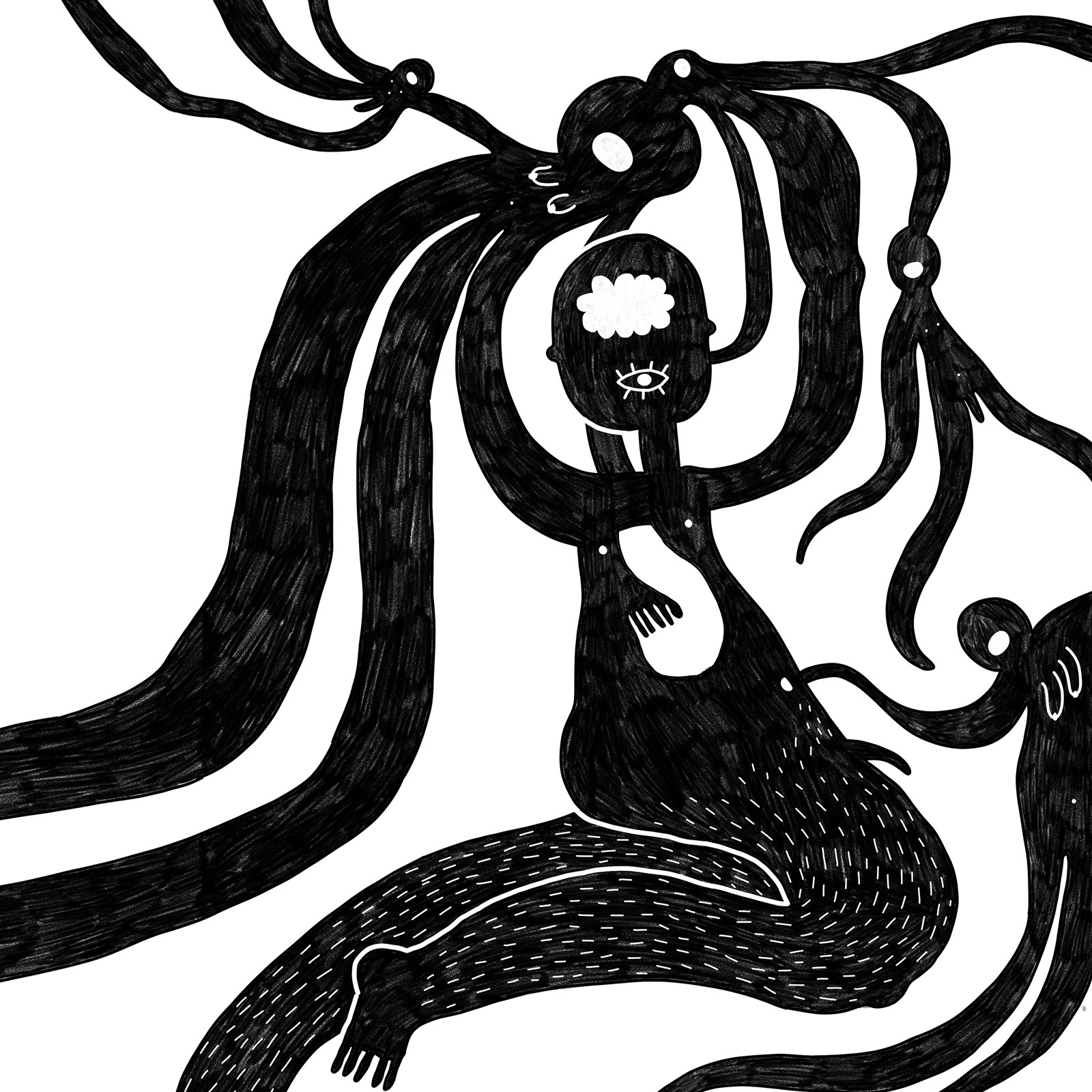 Fekete Normalitás, Könyvtervezés, Illusztráció - Atelier Soie