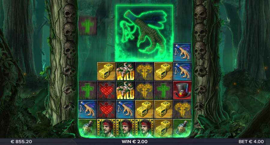 Voodoo Gold – aperçu du jeu (base game)